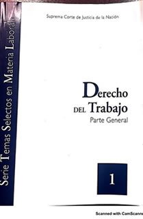 Derecho del Trabajo 