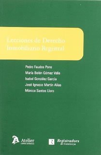 Lecciones de Derecho Inmobiliario Registral