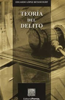 Teorí­a del Delito