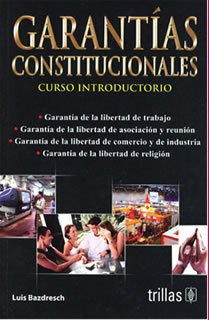 Garantí­as constitucionales